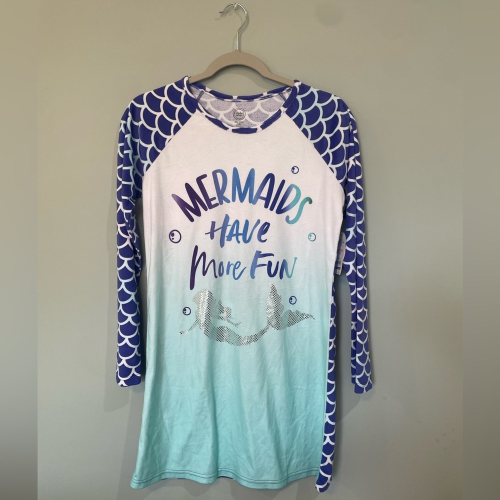 2XL girls mermaid pajamas